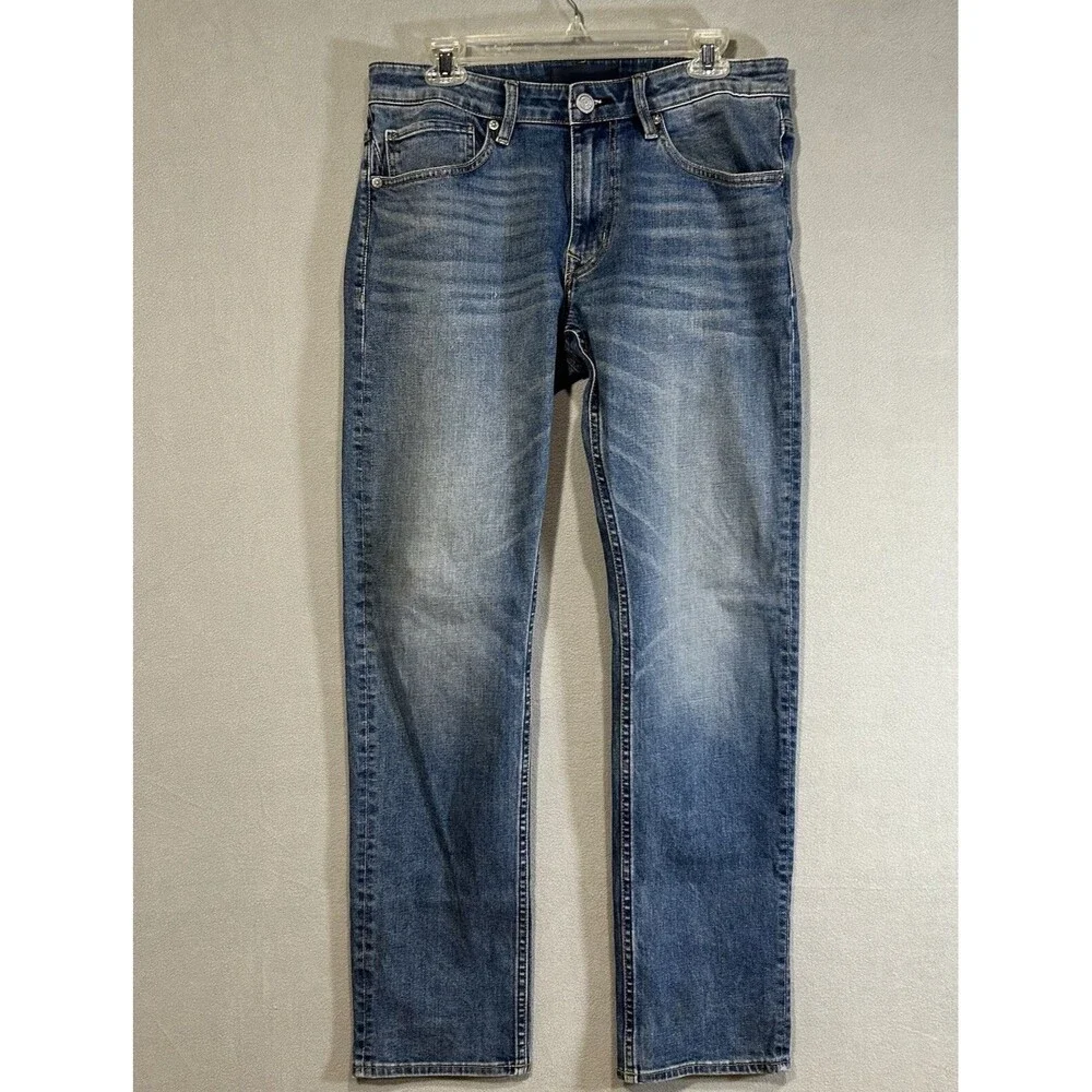 Vigoss Jeans Mens 32x31.5 Regular Straight‎ Legs Blue Denim